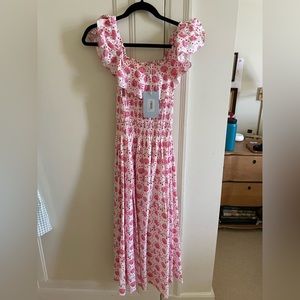 Akilah nap dress Hill House Home Mermaid print NWT